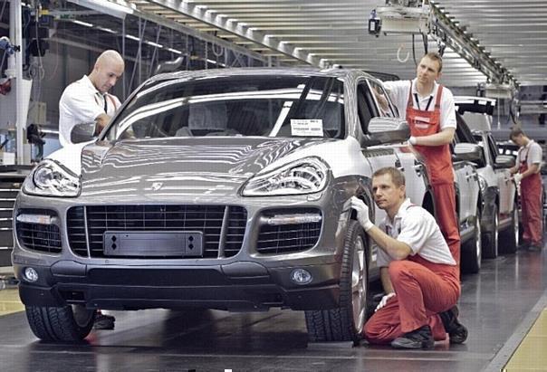 Porsche Cayenne-Produktion